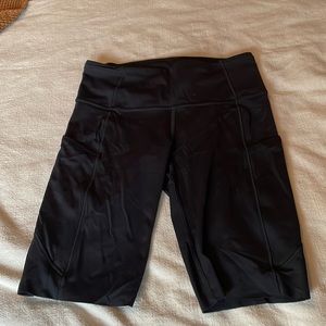 Lululemon Fast and Free Bike Shorts